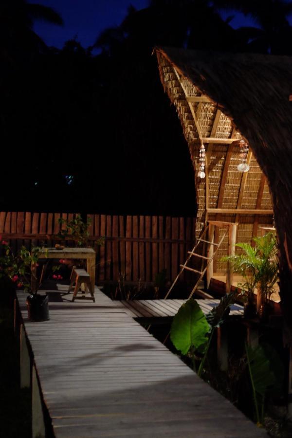 Palayan Paradise Huts San Vicente  Dış mekan fotoğraf