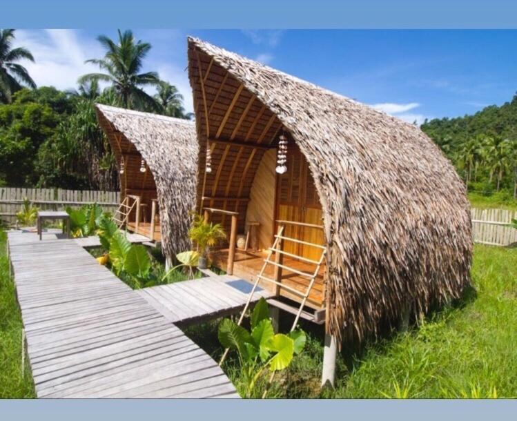 Palayan Paradise Huts San Vicente  Dış mekan fotoğraf
